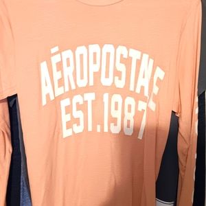Women's Aeropostale Pink Small Long Sleeves